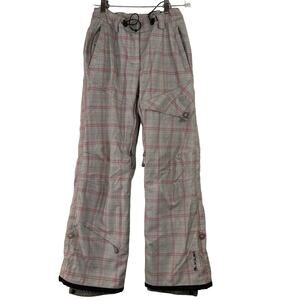 Liquid 10K Quattro Plaid Girls Ski Snowboard Pants Size Small